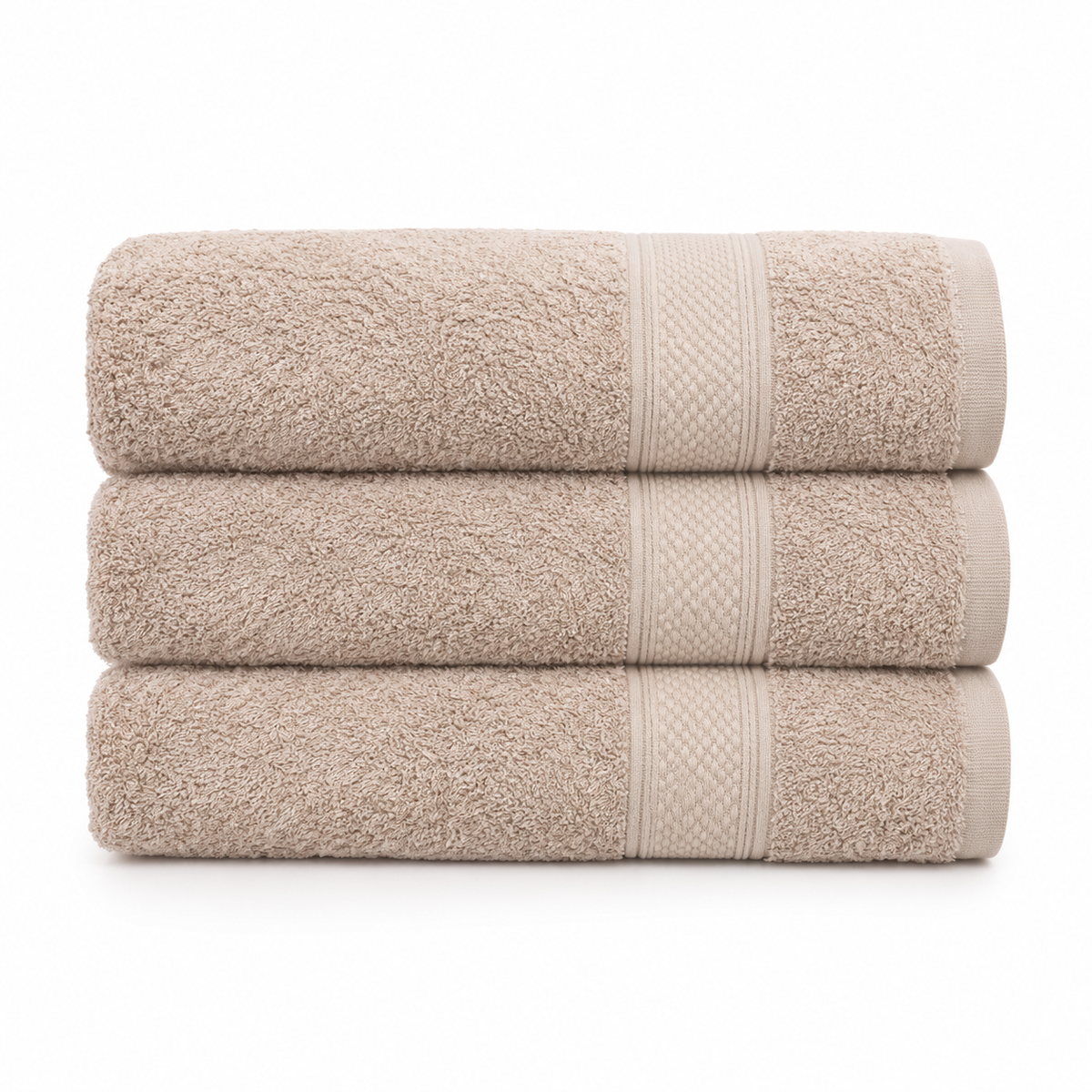 Toalla Prive Manos Beige Tierra