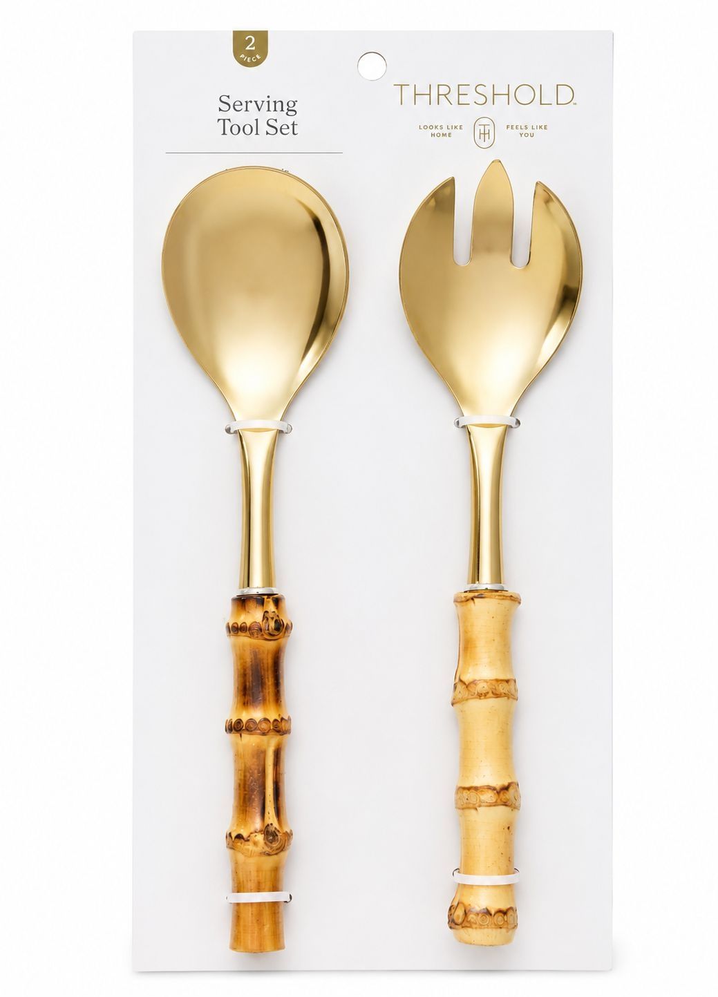 SERVING TOOL SET OF 2 GOLDEN