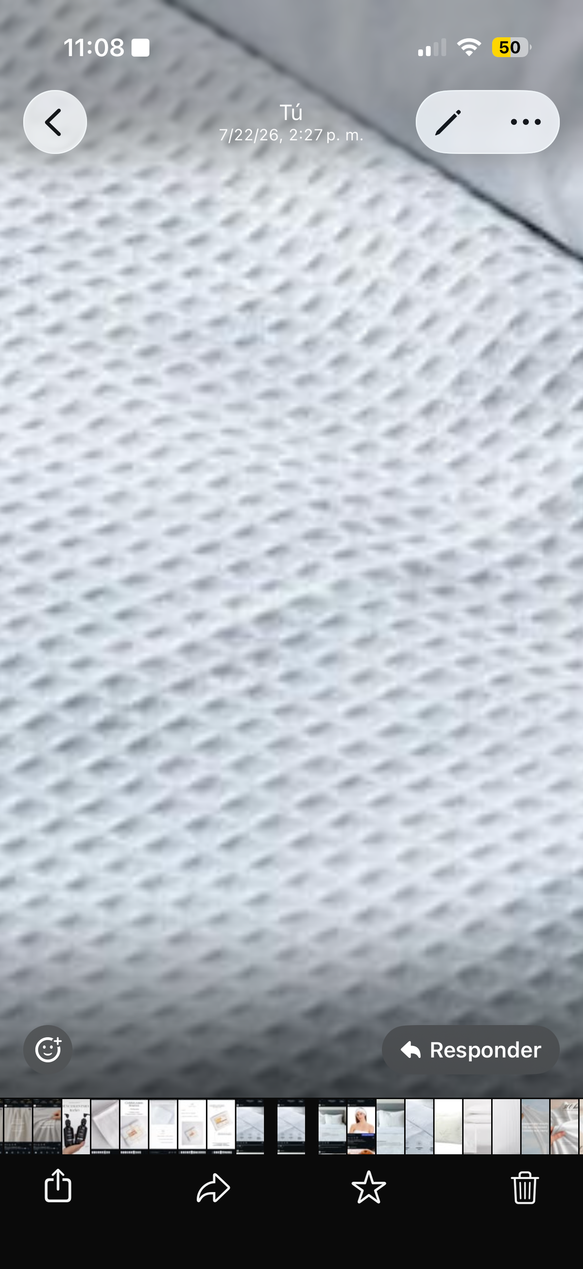 Cubrecama Waffle King Blanco