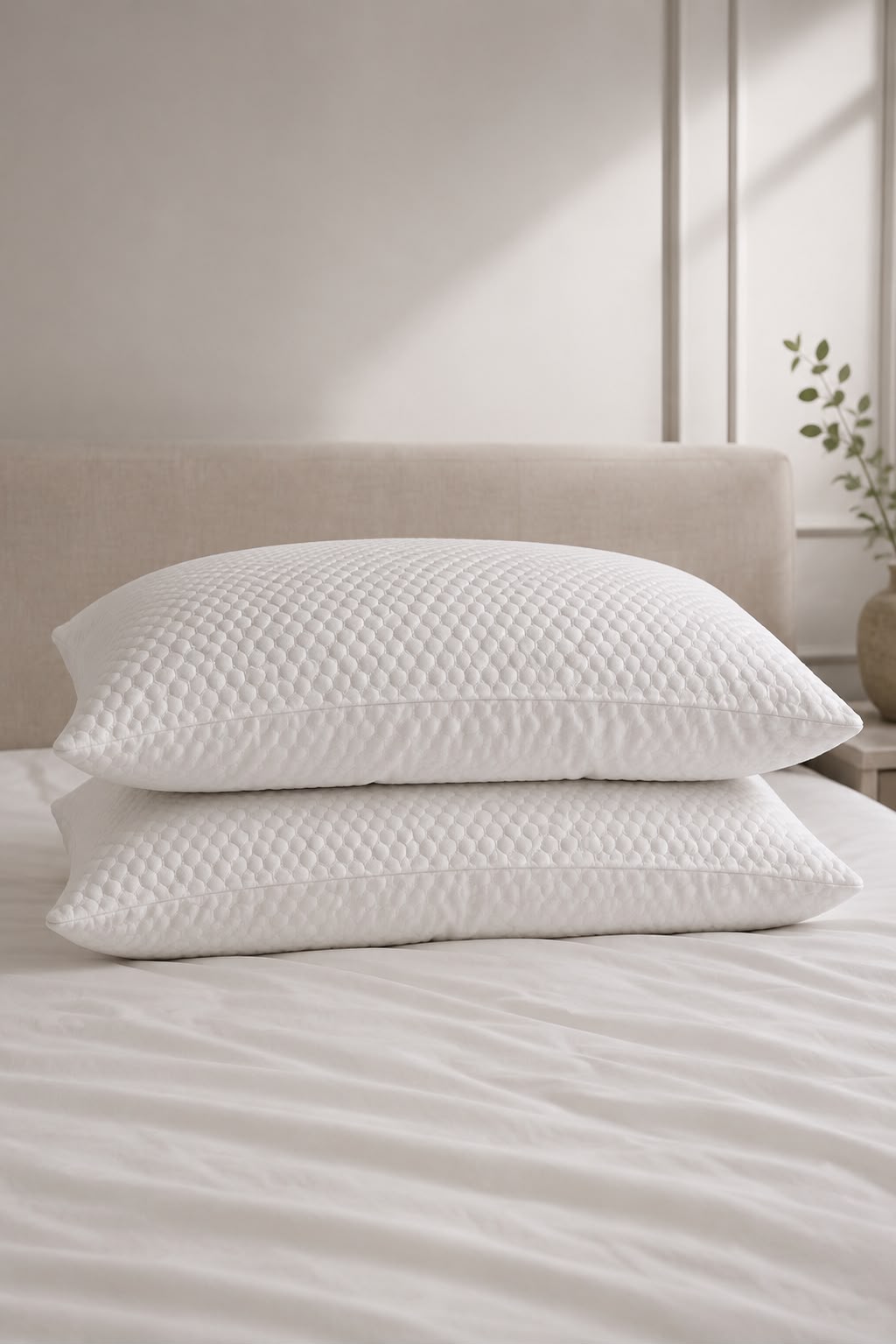 Almohada de Espuma con Memoria de Enfriamiento de Gel King