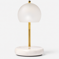 Candle warmer white marble