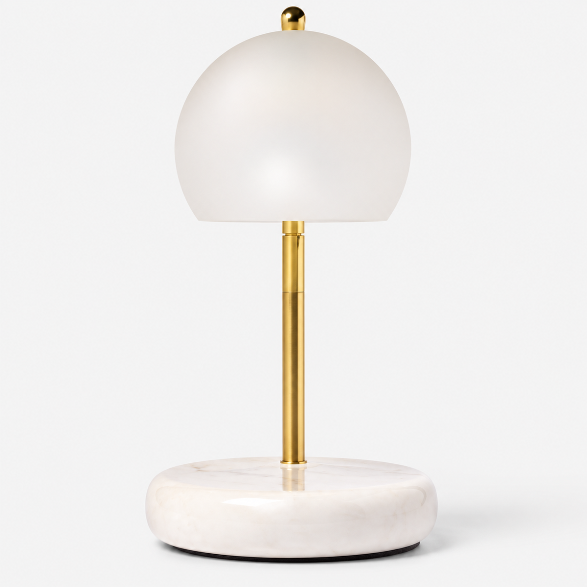 Candle warmer white marble