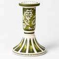 Candle Holder Verde Ceramica