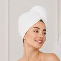 Gorro P/ Cabello Toalla Blanco