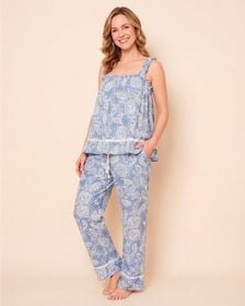 Pijama "M" Tiras Y Bobos Flores 1