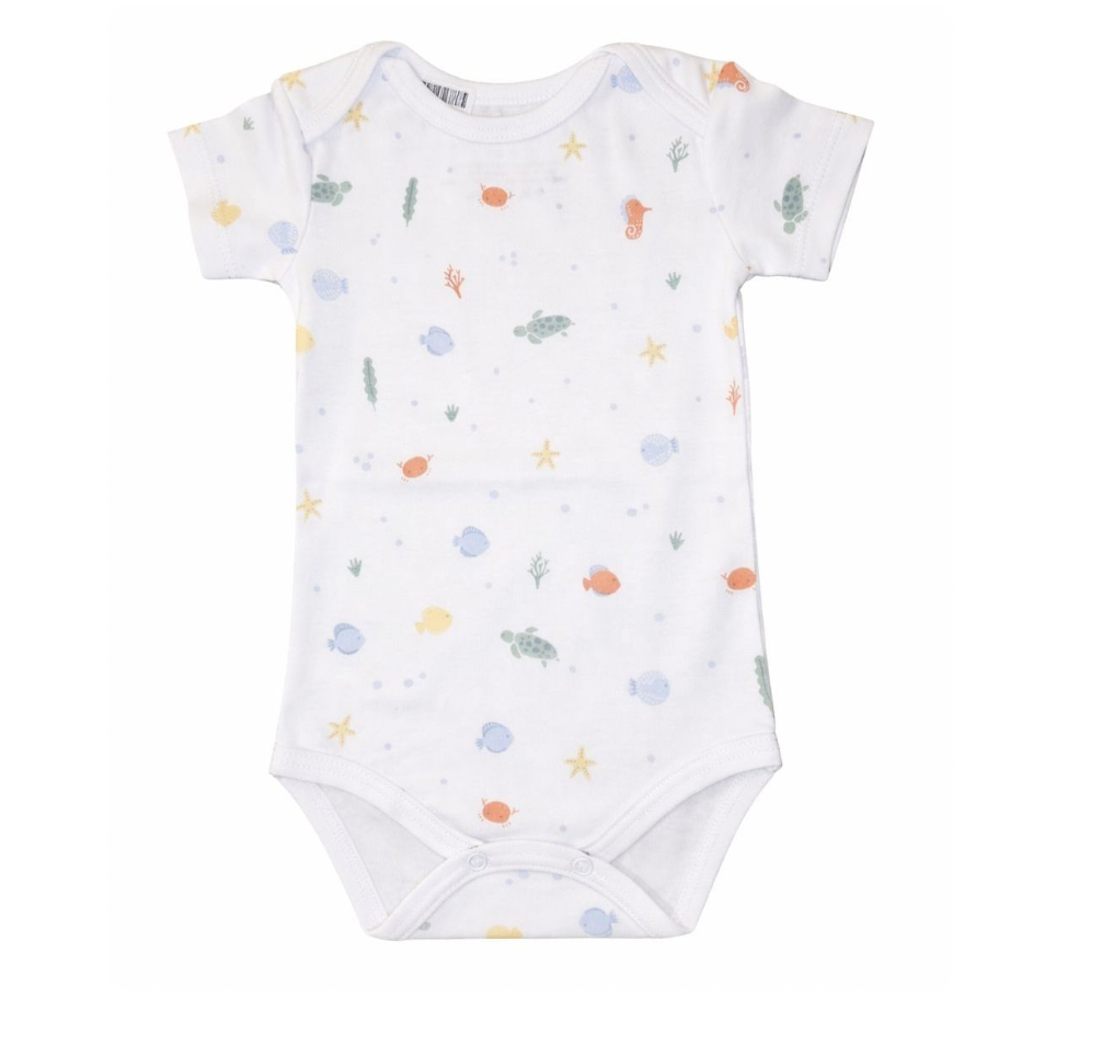 Body 3-6M Cuello Americano Hello Summer