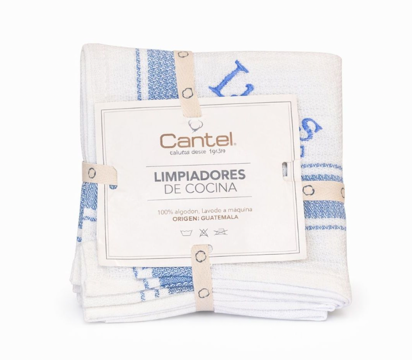 Set De 7 Limpiadores Guarda Deep Water Bordado Dias De La Semana