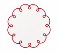 Individual Impermeable Borde Rojo