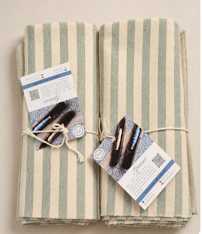 Set De 4 Individuales Ladrillo