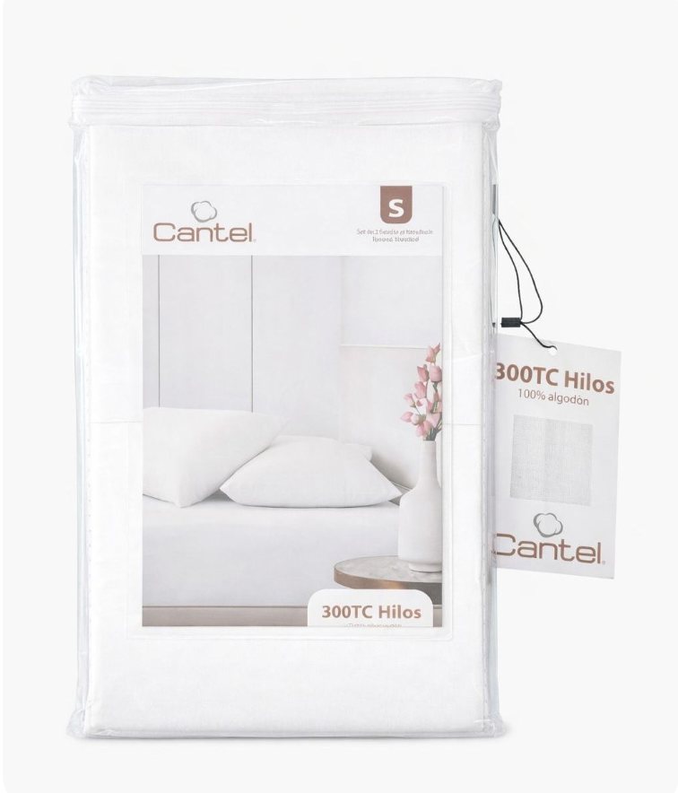 Set 2 Sobrefundas Estandar P/Almohada 300Th