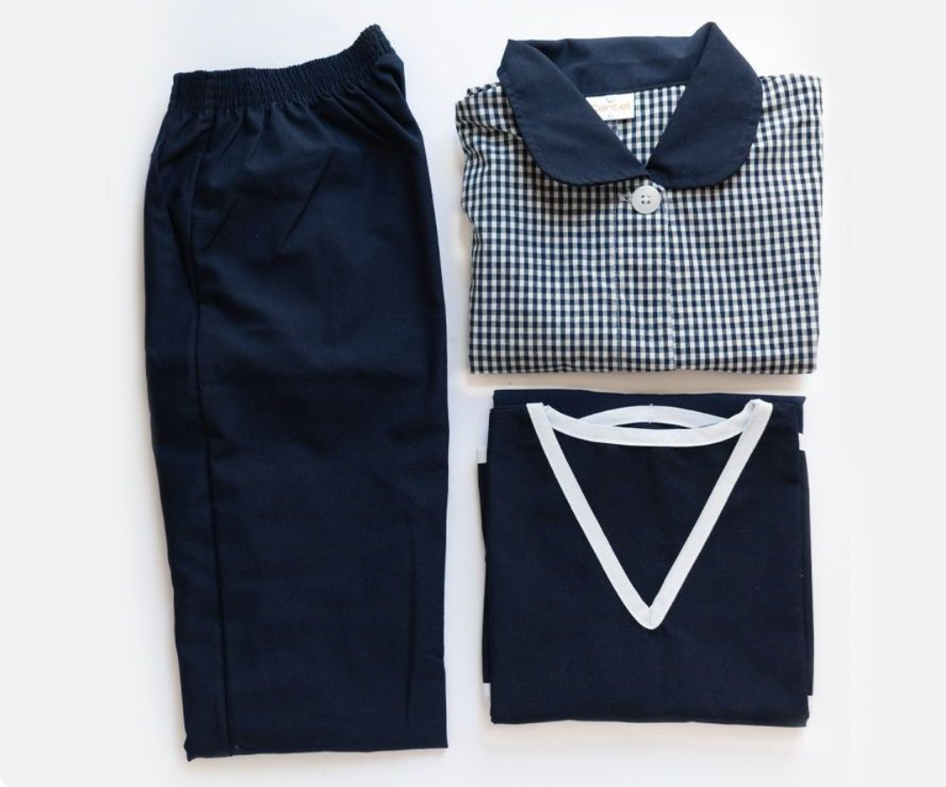 Uniforme Filipina Azul Marino