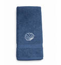 Toalla Prive Manos Azul Concha Gris