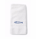 Toalla Prive Manos Blanco Pez Azul