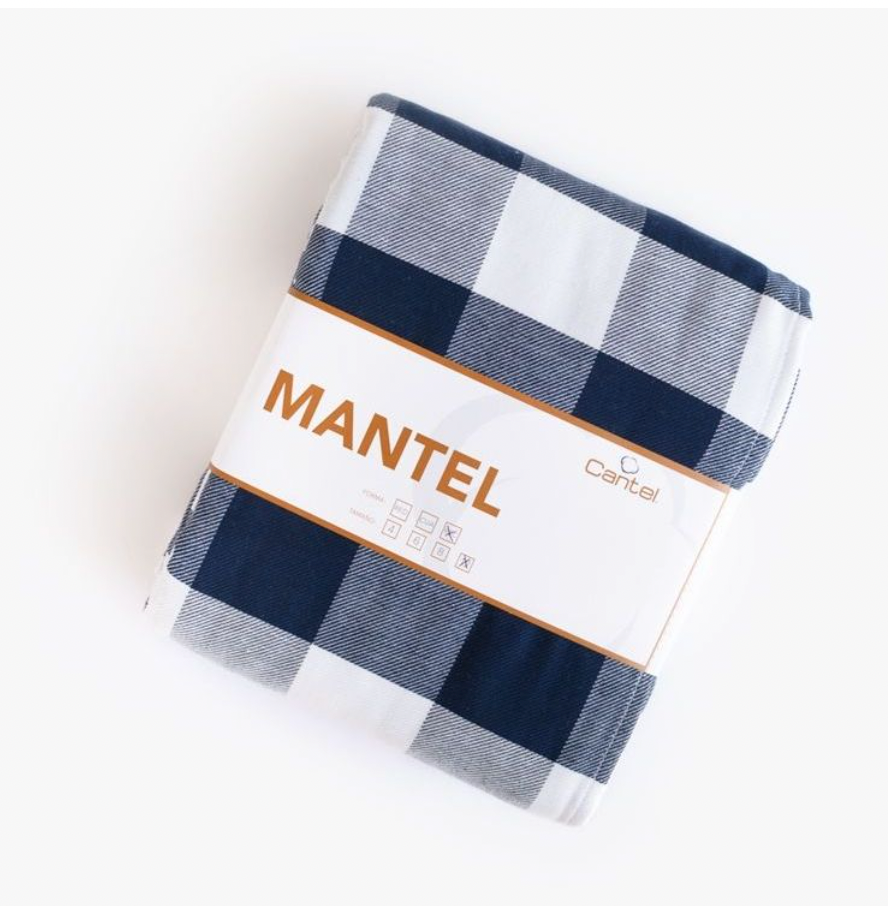 Mantel Rectangular Céfiro Azul Marino