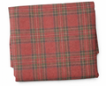 Mantel Rectangular Cuadros Rojo Verde