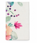Mantel Rectangular Hojas Y Flores