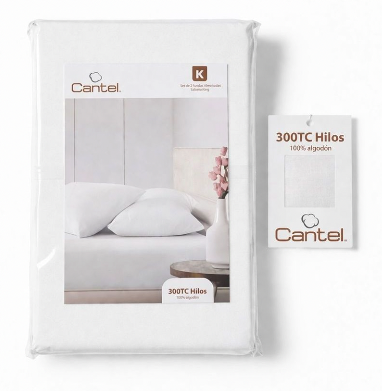 Set 2 Sobrefundas Para Almohada 300Th