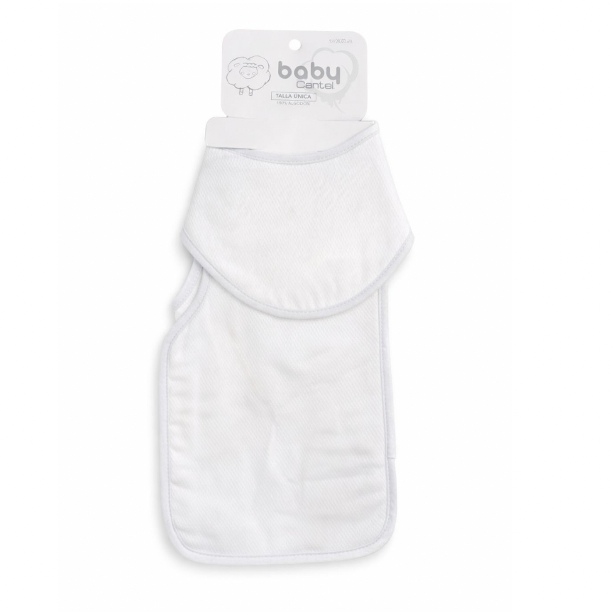 Set De Babero Y Portababa Bies Celeste
