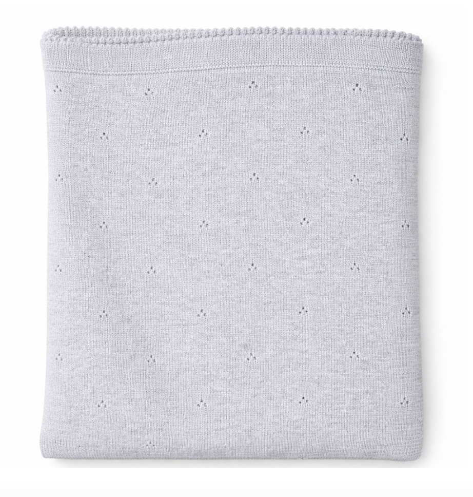 Swaddle P/ Bebe Gris Orilla Triangular