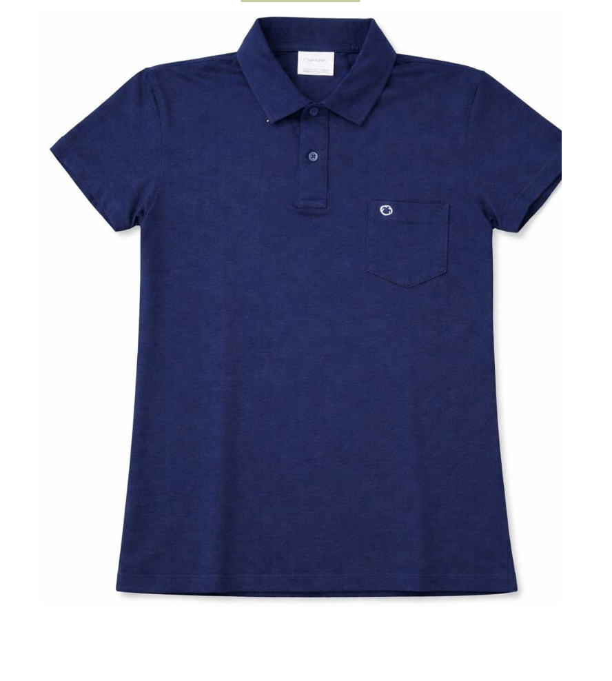 Camisa Polo Azul Marino