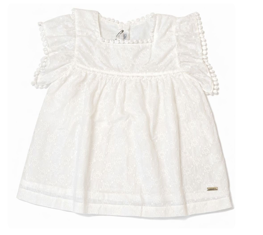 Blusa Flor Perla