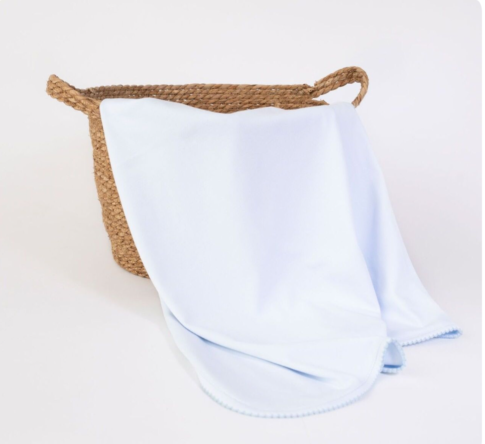 Manta Pima Celeste