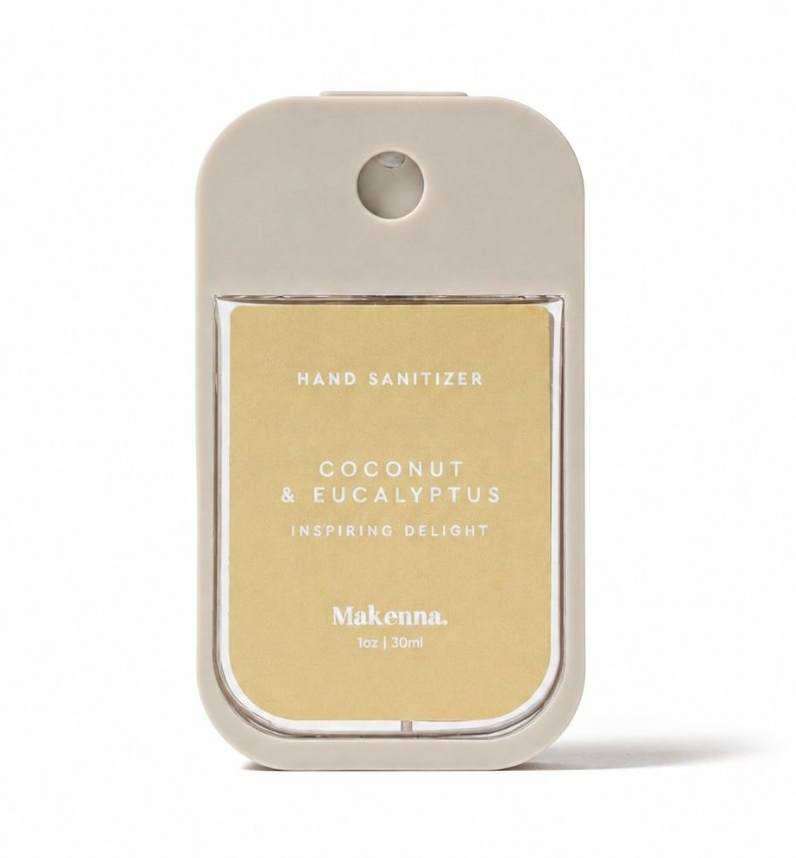 Hand Sanitizer Spray Coconut & Eucalyptus 1oz