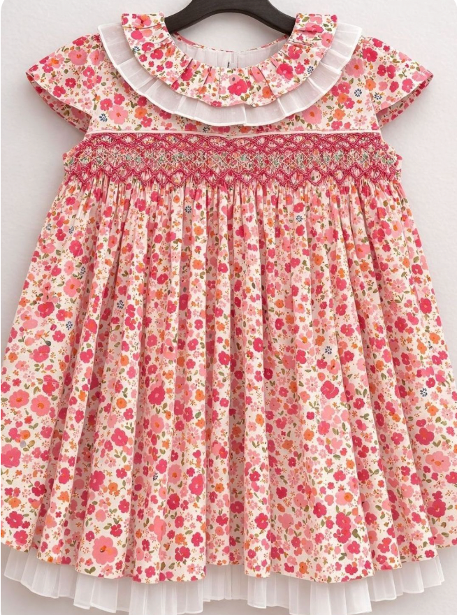 Vestido Niña Rosa