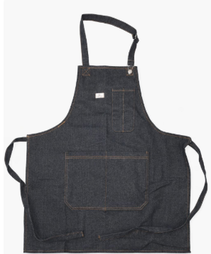 Gabacha Chef Larga Cowboy Negro