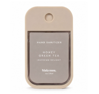 Hand Sanitizer Spray Honey Green Tea 1oz