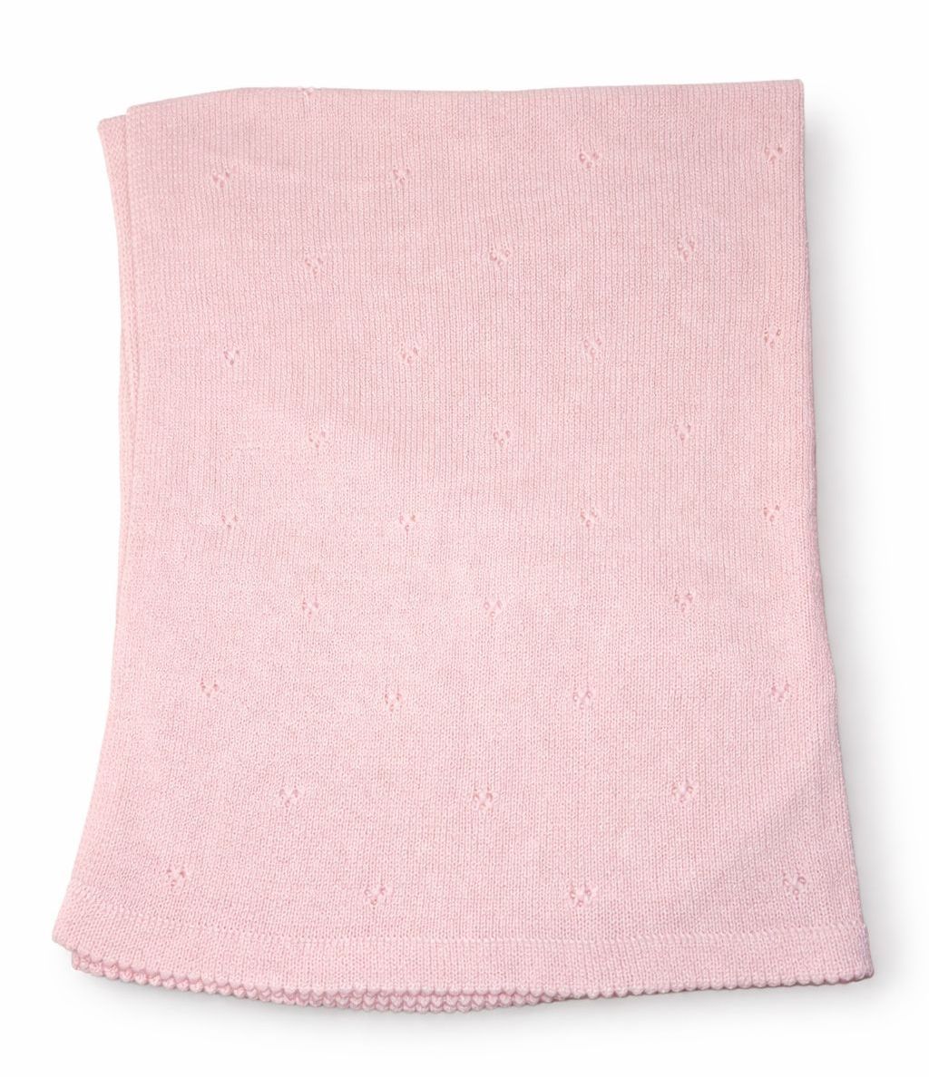 Swaddle para Bebé Rosa Orilla Triangular