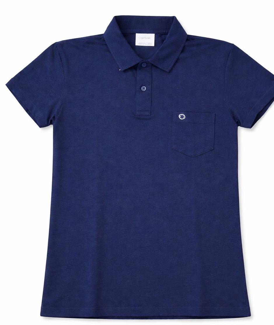 Camisa Polo para Empleada Azul Marino