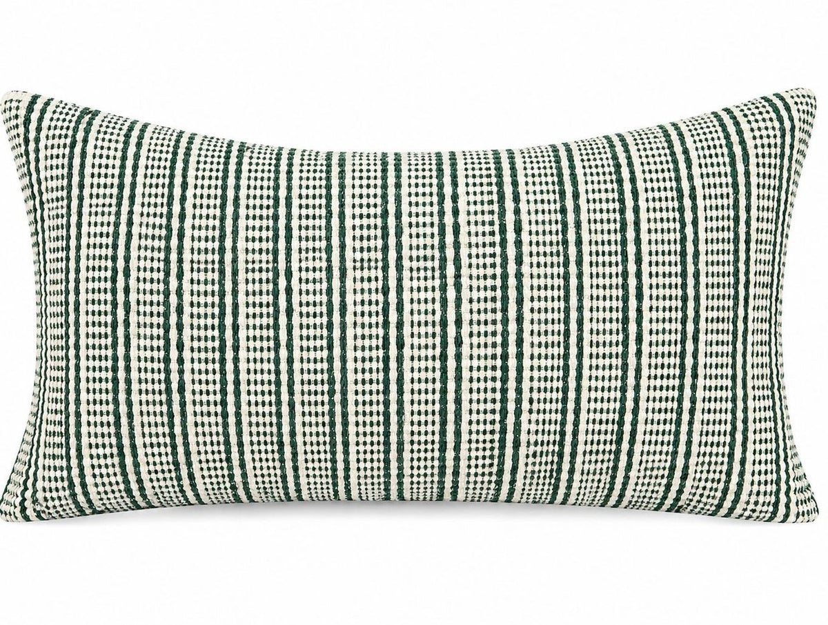 Cojin Verde Rectangular