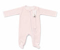 Enterizo Bebe Rayas Rosa