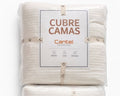 Cubrecama Waffle Natural