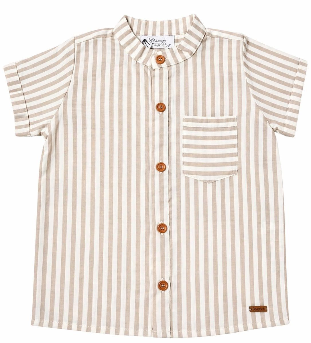 Camisa Daniel Rayas Beige