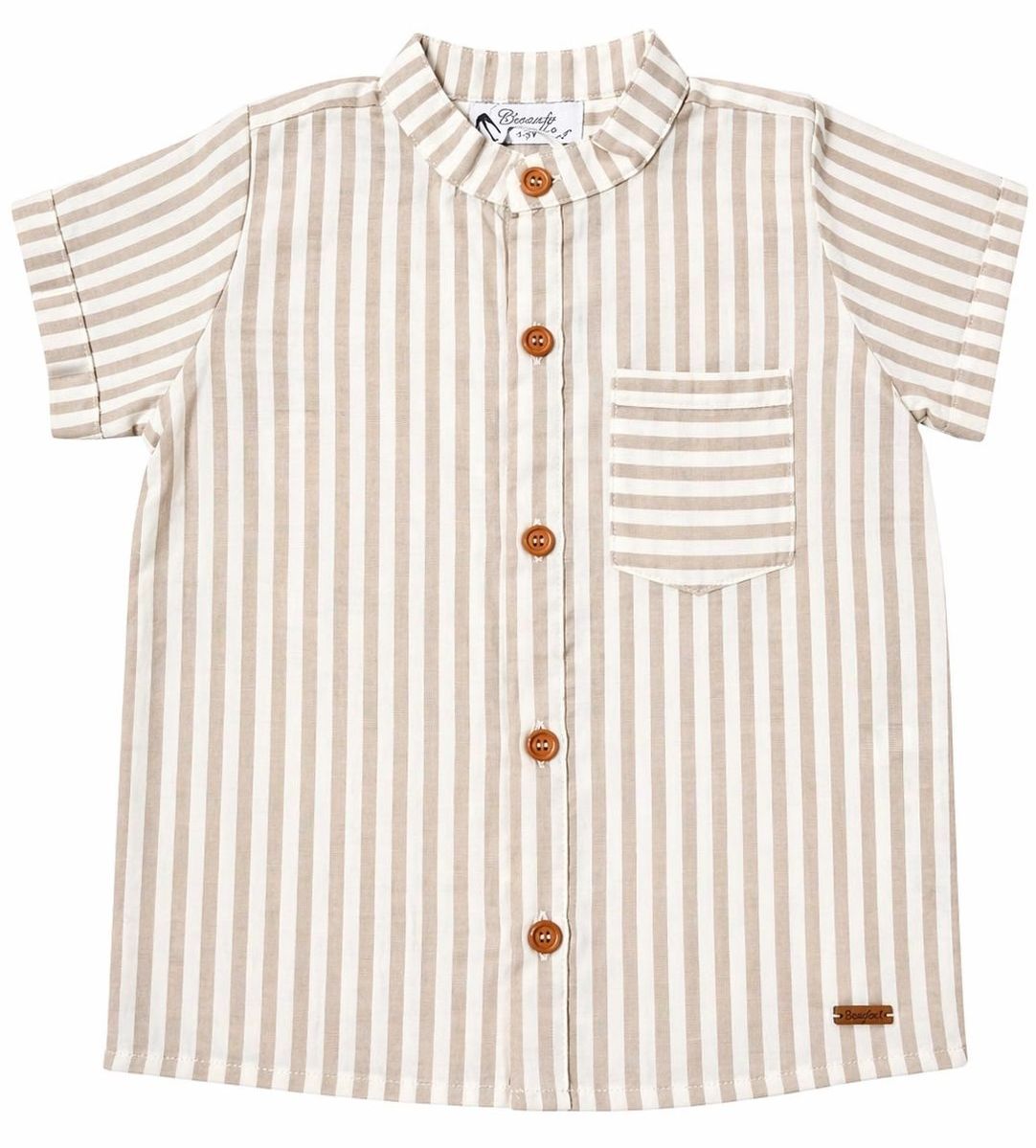 Camisa Daniel Rayas Beige