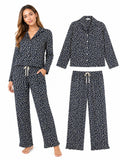 Pijama Chalis Estampado Jaguar