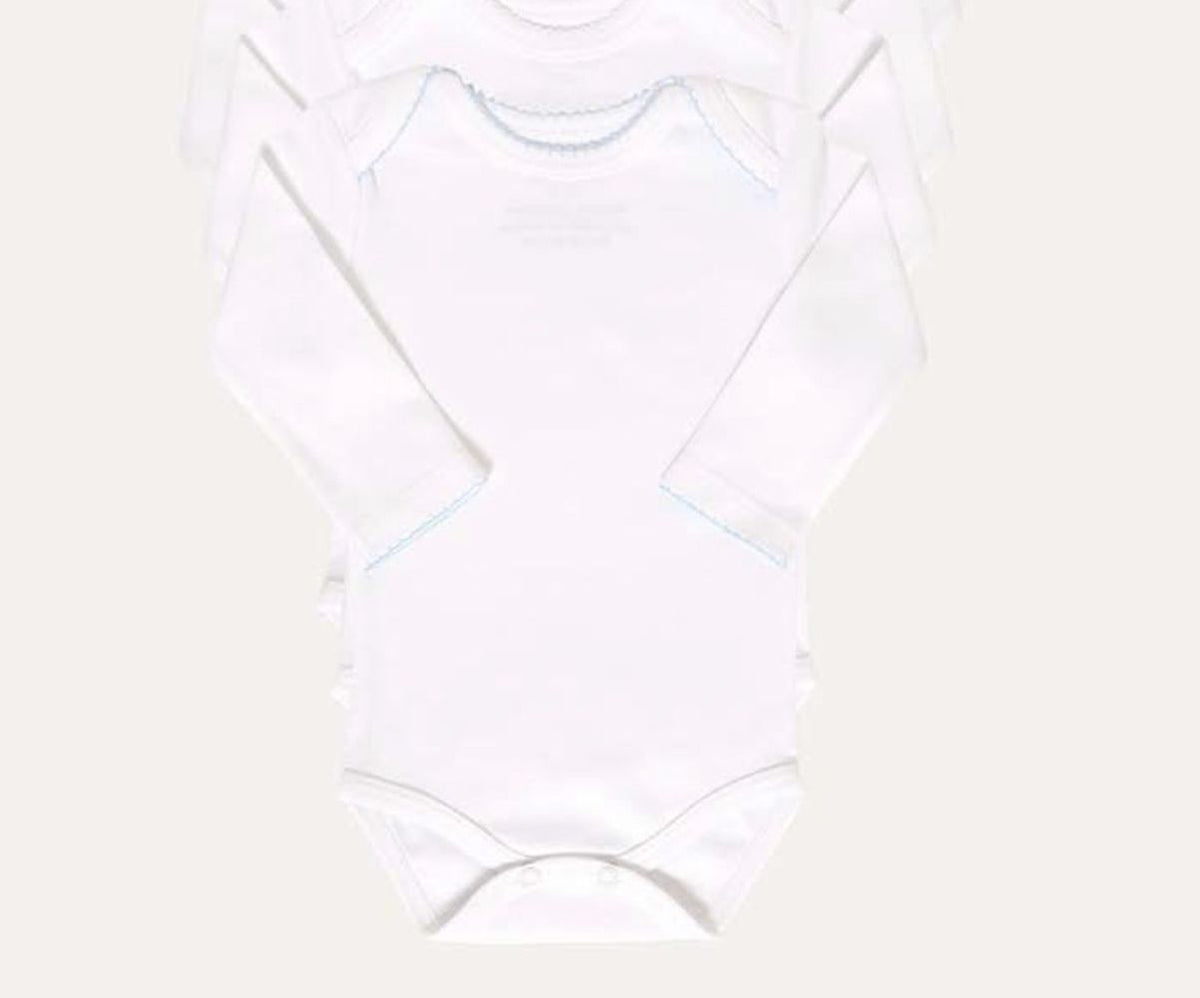 Body Cuello Americano Celeste ML