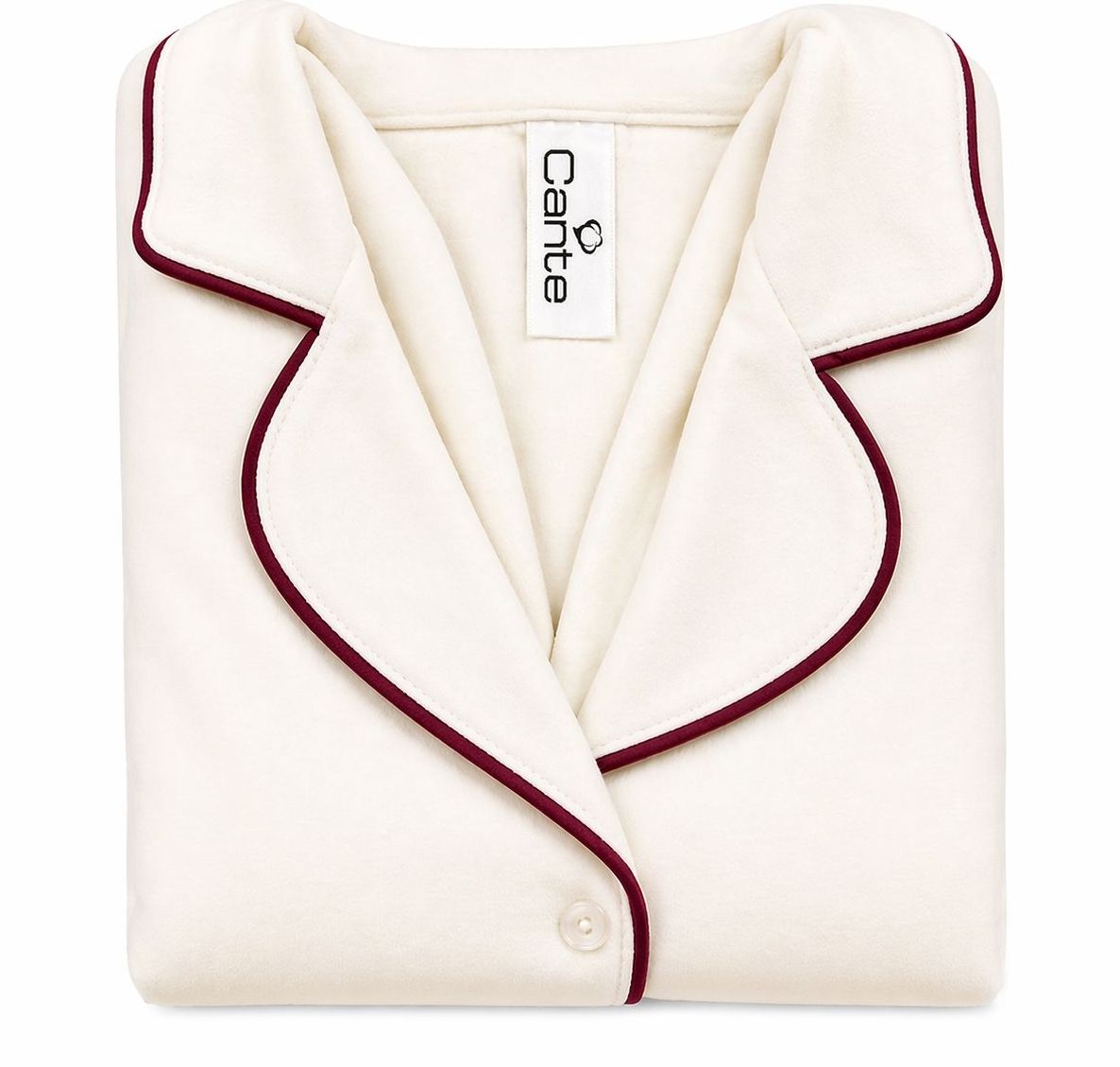 Pijama Pima/Modal Crudo-Vino