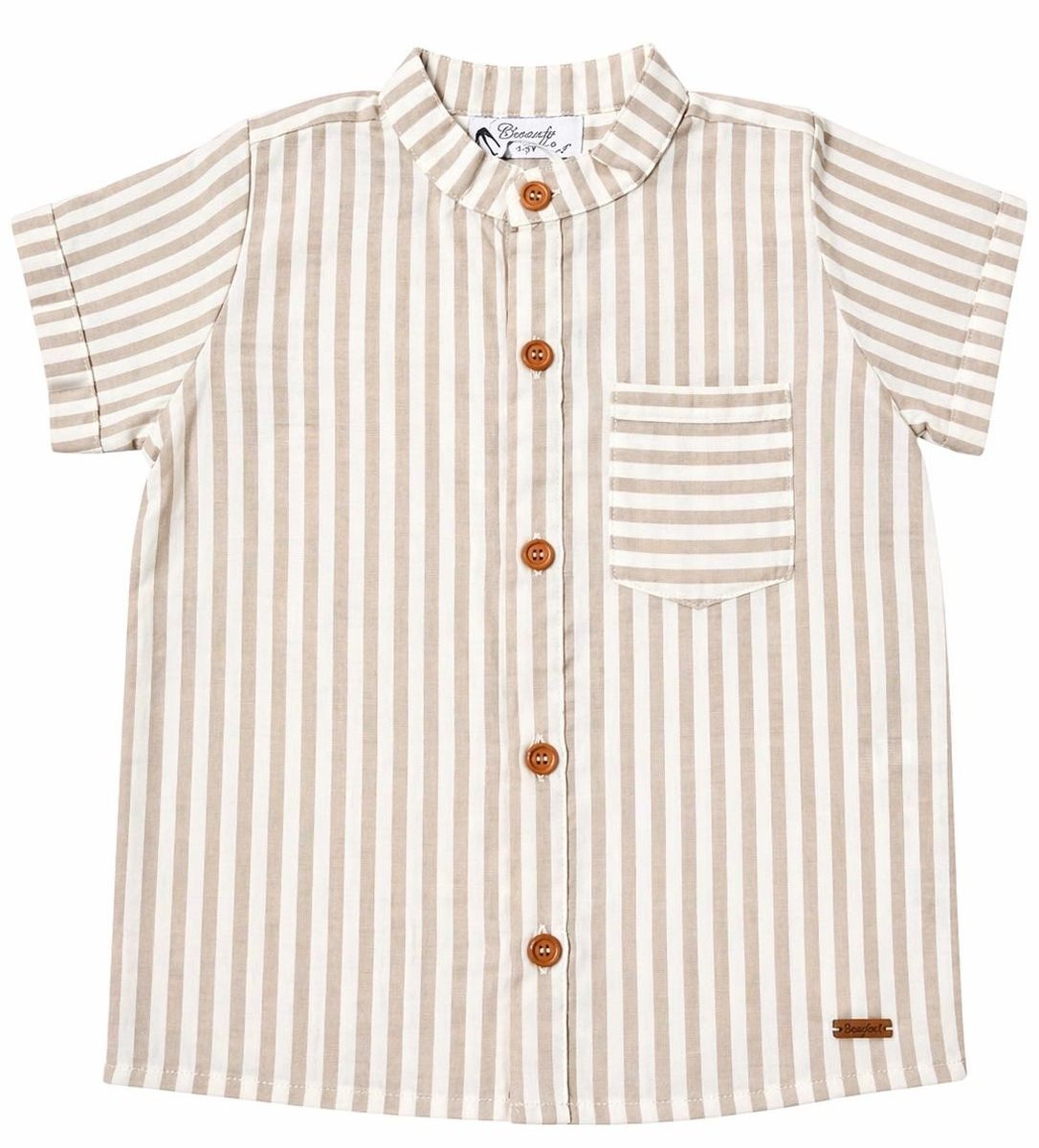 Camisa Daniel Rayas Beige