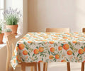 Mantel Rectangular Estampado Naranjas