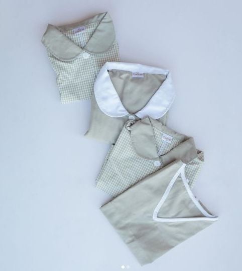 Uniforme Filipina Gris