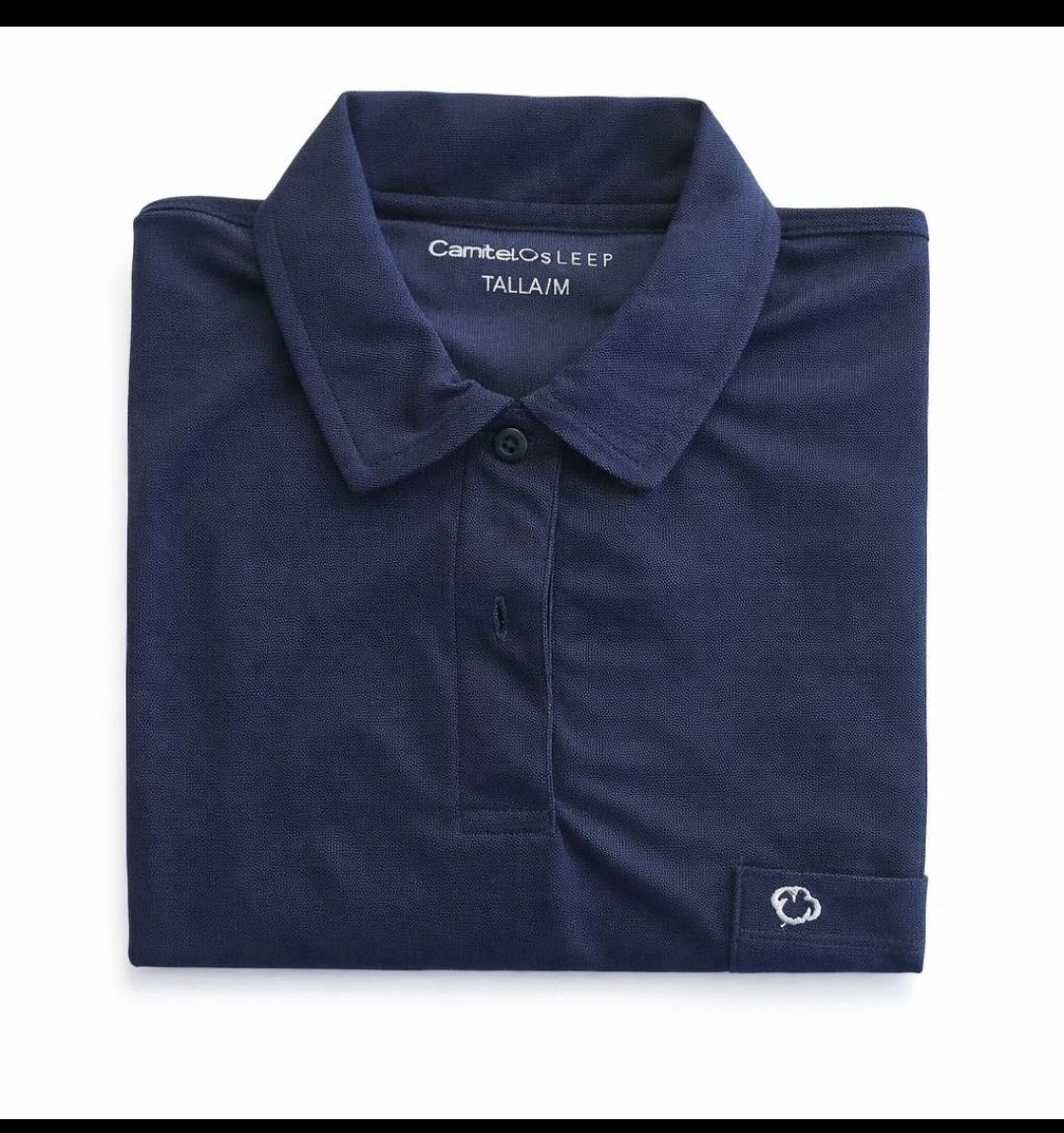 Camisa Polo para Empleada Azul Marino
