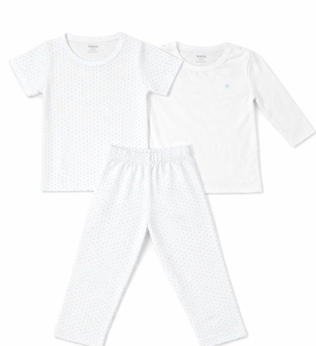 Pijama para Bebé Puntos Celestes