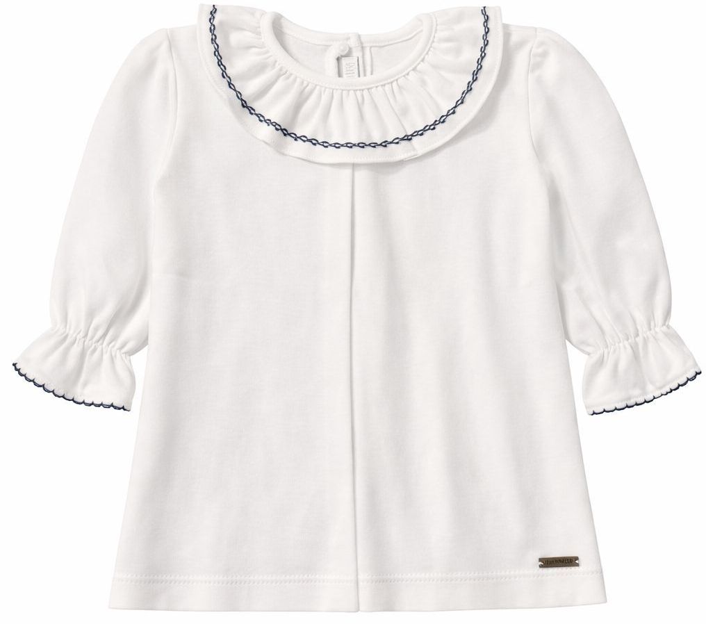 Polera Sara Bord Azul