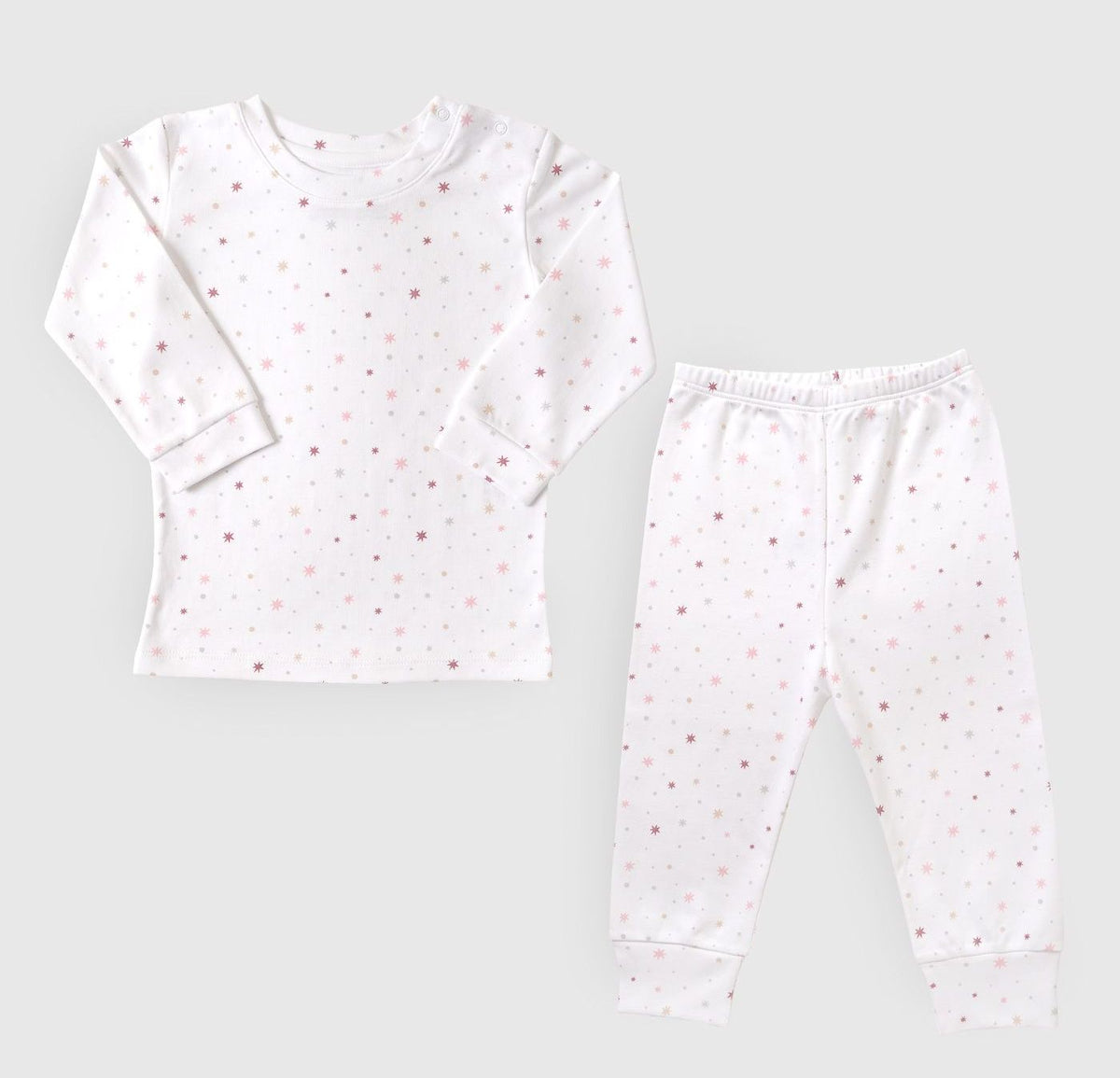 Pijama 2pz Star Rosa