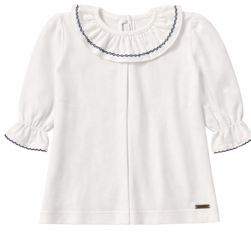 Polera Sara Bord Azul