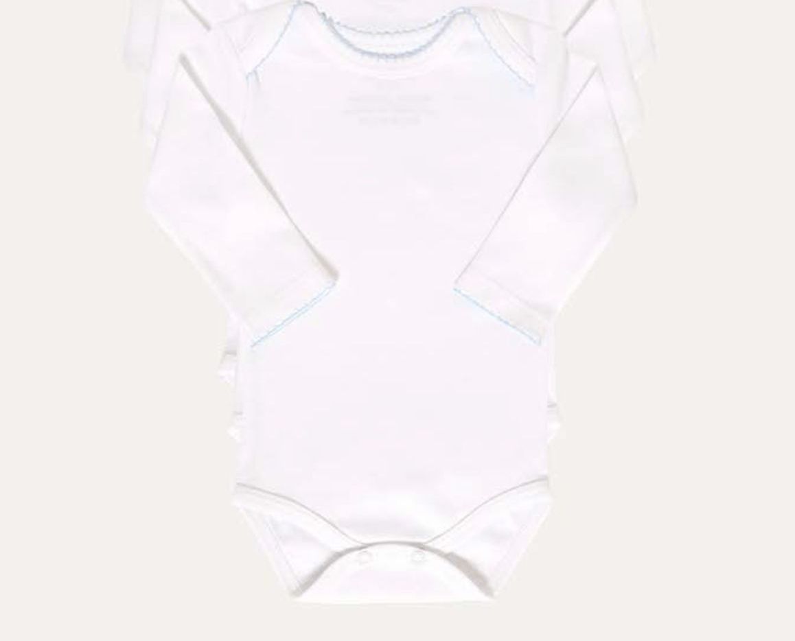 Body Cuello Americano Celeste ML