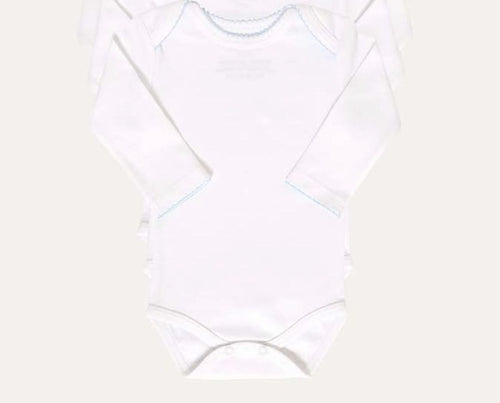 Body Cuello Americano Celeste ML
